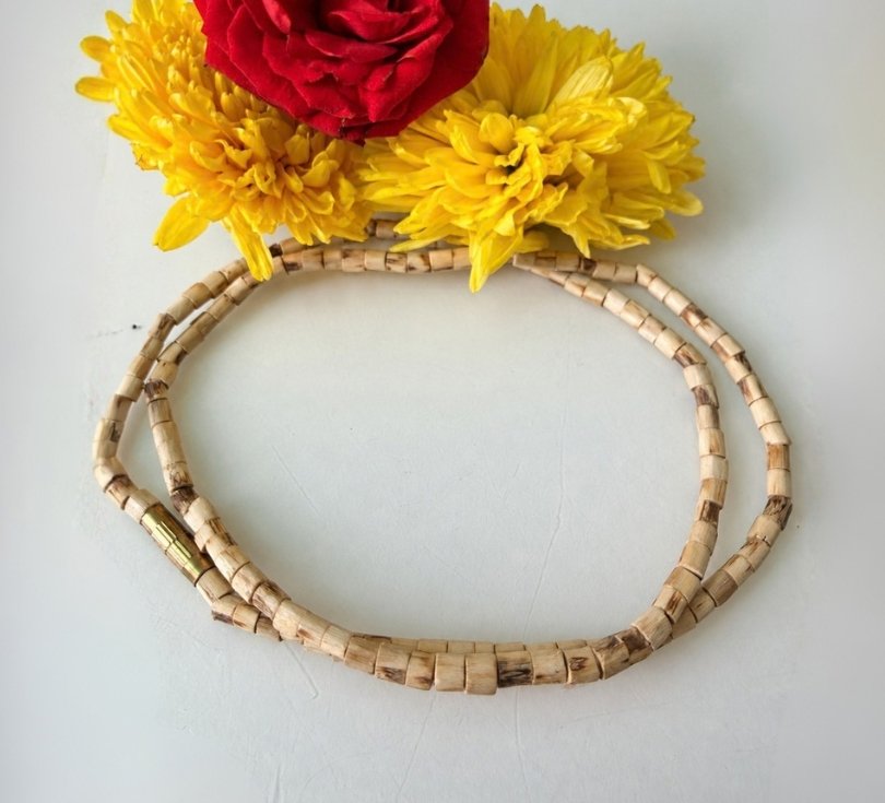 One Round Kanthi Mala (Natural Finished Beads) - Image 3