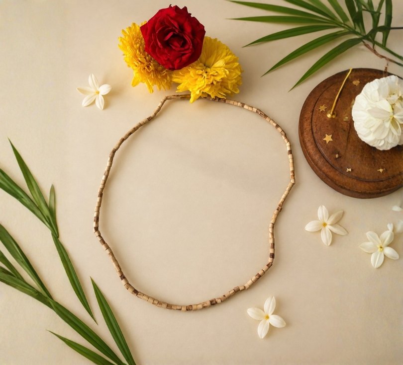 One Round Kanthi Mala (Natural Finished Beads)