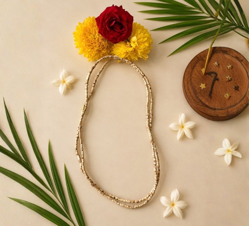 Two Round Kanthi Mala (Long Beads)