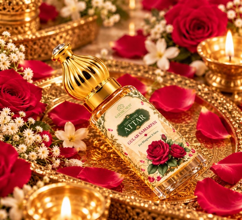 Gulab Samarpan | 100% Pure Rose Attar - Image 2